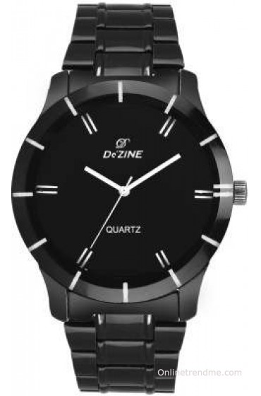 Dezine DZ-GR065-BLK-BLKCH Elite Analog Watch - For Men